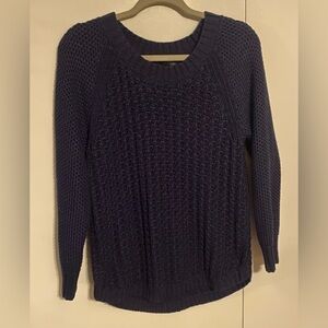 Calvin Klein Navy Blue Knit Sweater, XL